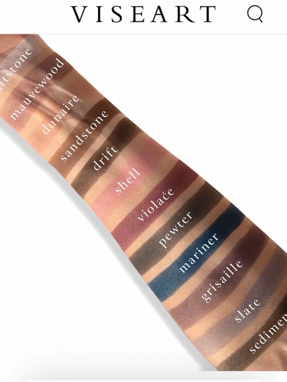 Viseart PETITES MATTES COOL ORIGINAL Makeup Eyeshadow Palette